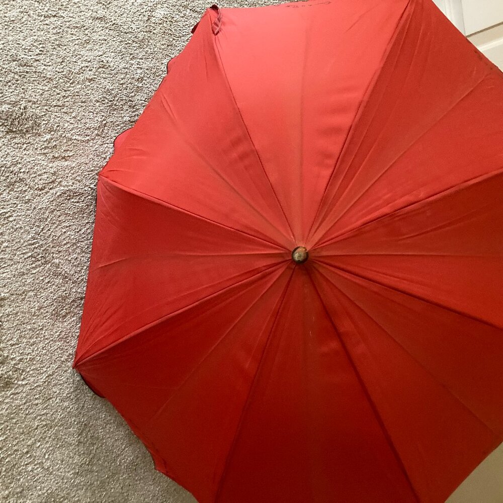 VTG OSCAR DE LA RENTA UMBRELLA - Picture 2 of 8
